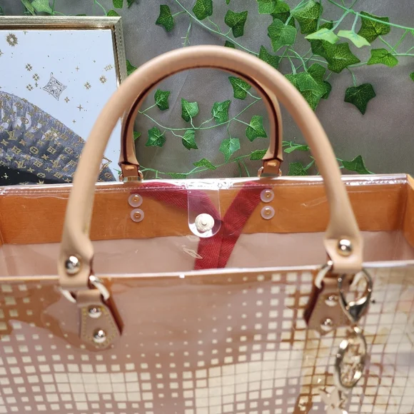 Authentic Louis Vuitton Retail Shopping Bag in A PVC Tote Limited Edition - Picture 6 of 9